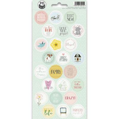 Piatek13 We Are Family Stickerbogen 03 - Buttons